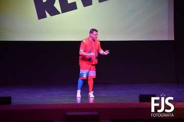 Espectáculo musical 'Al revés' en el Teatro de Telde/Francisco Santana Ravelo/TA.